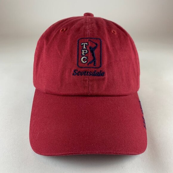 TPC Scottsdale FBR Open 16th Hole Maroon Imperial Strapback Adjustable Hat - Picture 2 of 5